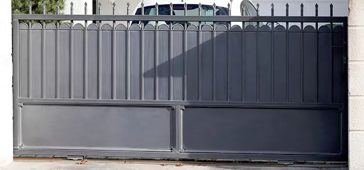 Metal Driveway Gate Installation Meadowvale